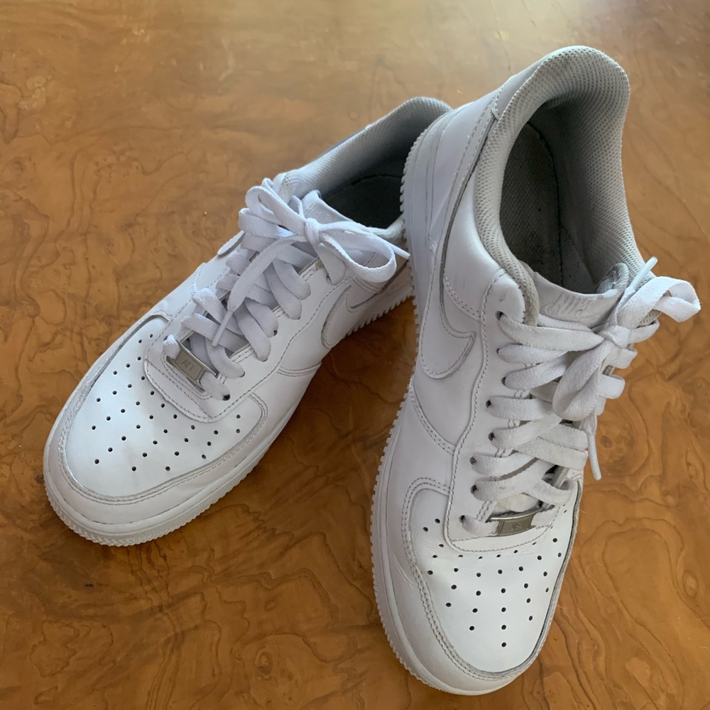 Nike Air Force 1 White Sneakers 8.5